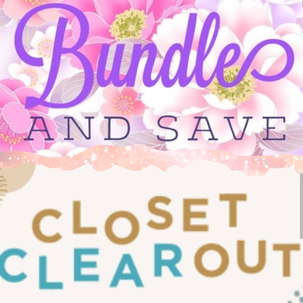 💠💥💠Closet Clearout Sale Part 2 Tuesday 10.24 @ 11:30 am Pacific 💠💥💠